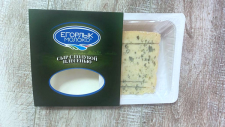 Сыр с голубой плесенью 50 % 100 гр "Егорлык Молоко"